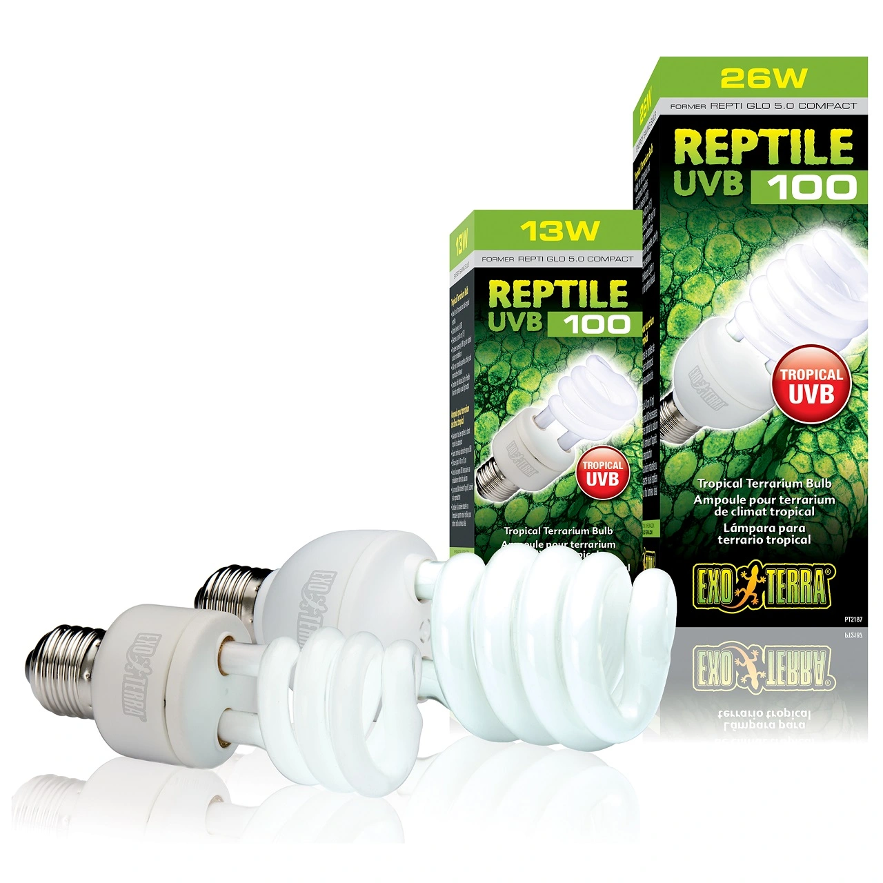 Exo Terra Repti UVB 100 Pære 25 w